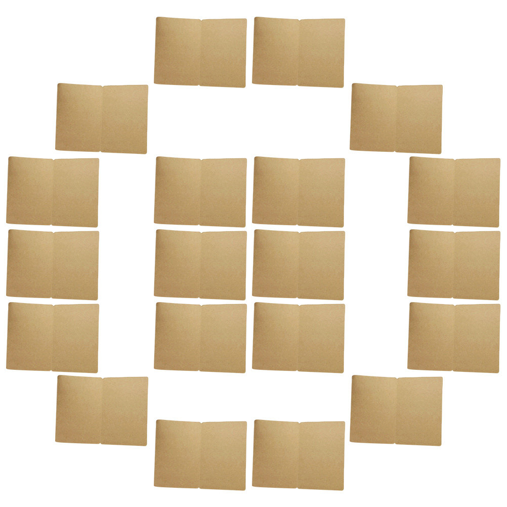 Papercraft Supply Invitation - 20Pcs Rustic Blank Note Cards Kraft