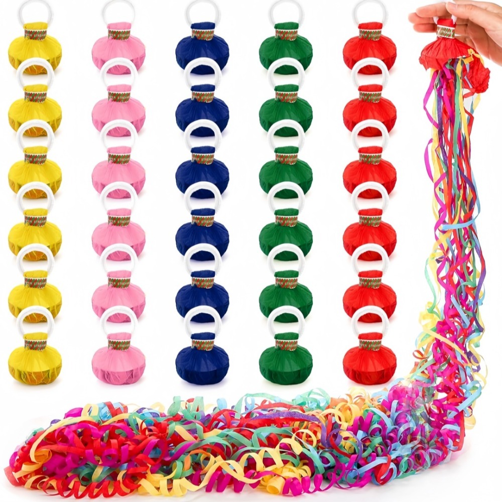 10pcs Hand Throwing Ribbon Pul - Confetti Cannon Tube review and price