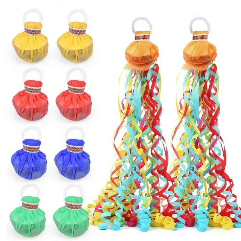 10pcs Hand Throwing Ribbon Pul - Confetti Cannon Tube review and price