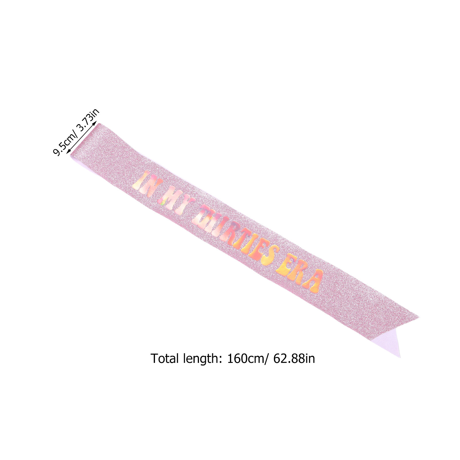 Iridescent Glitter Birthday Sa - Birthday Sash Glitter review and price